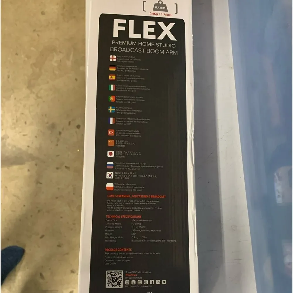 Thronmax Flex S5.unopened.